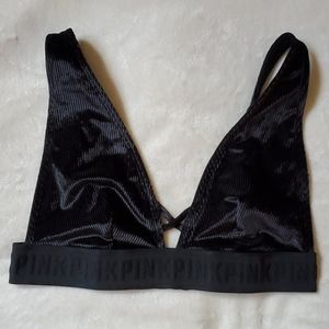 Victoria's Secret velvet triangle bralette